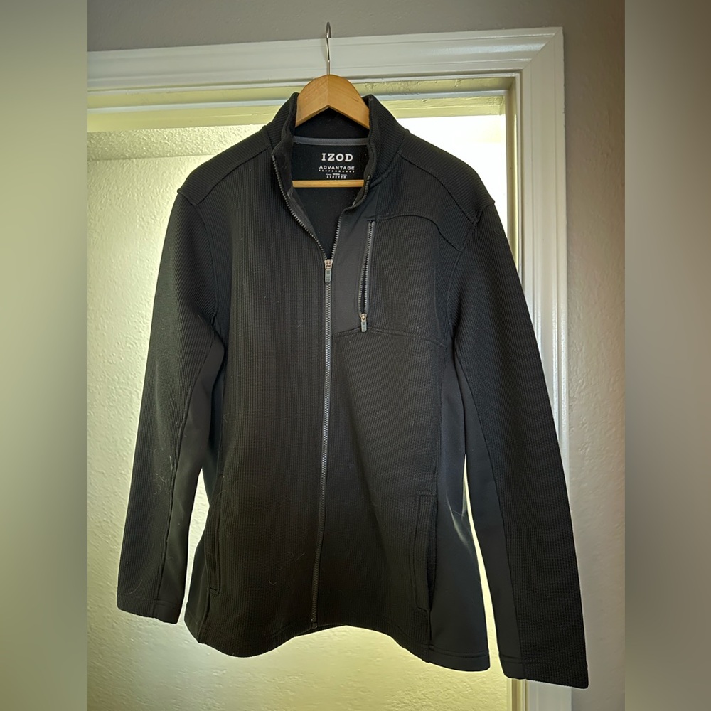 IZOD Shaker Mens Midweight Jacket Size Large